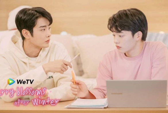 Кадр из дорамы Цветение вишни после зимы