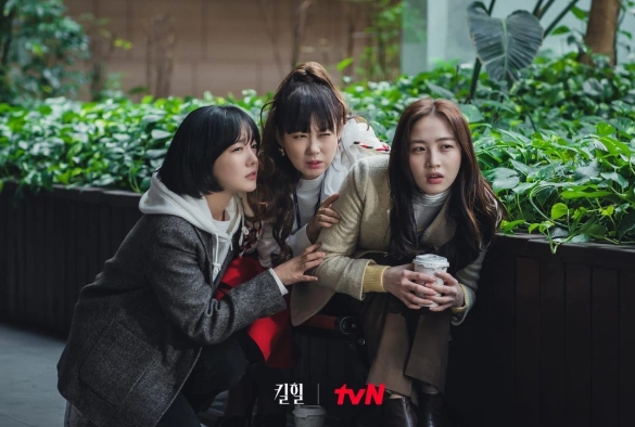 Кадр из дорамы Убийственные каблуки