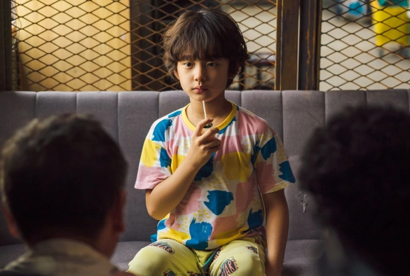 Кадр из дорамы Малышка на драйве