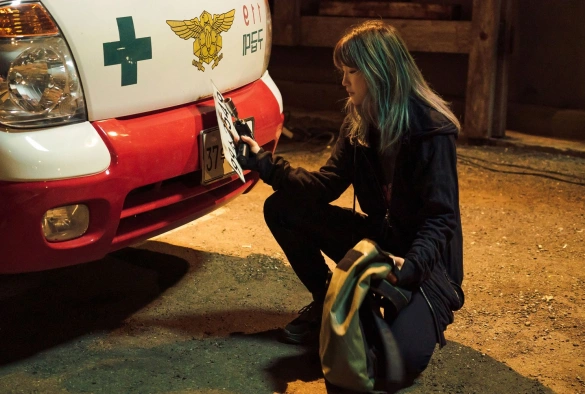 Кадр из дорамы Малышка на драйве