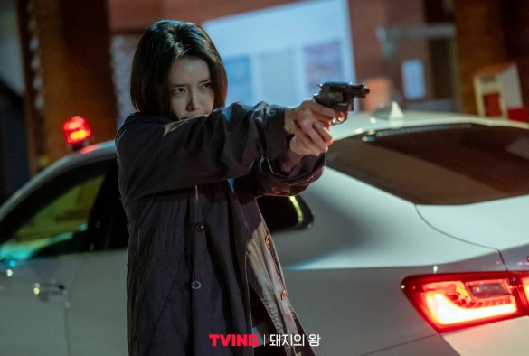 Кадр из дорамы Король свиней