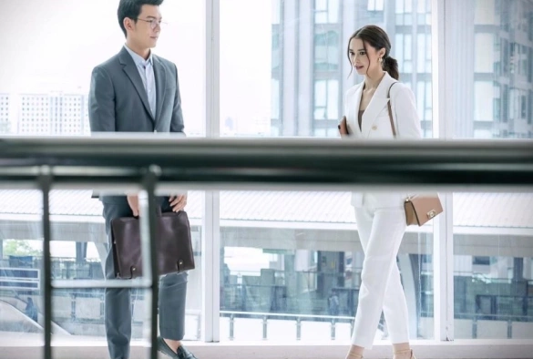 Кадр из дорамы Узел любви