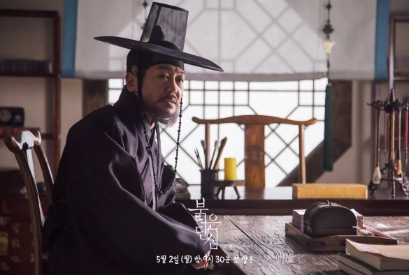 Кадр из дорамы Красное сердце