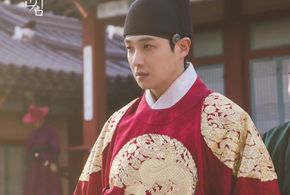 Кадр из дорамы Красное сердце