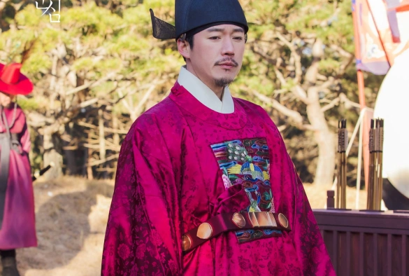 Кадр из дорамы Красное сердце