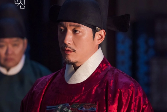 Кадр из дорамы Красное сердце