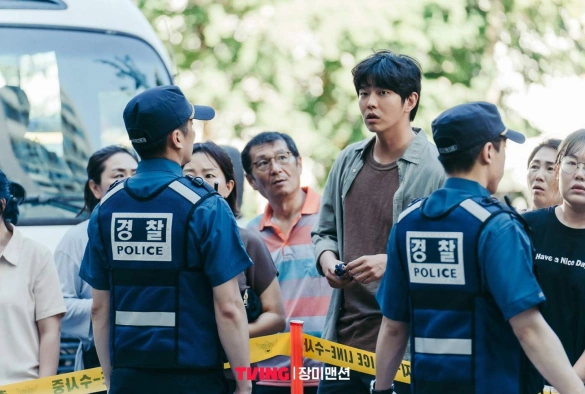 Кадр из дорамы Особняк