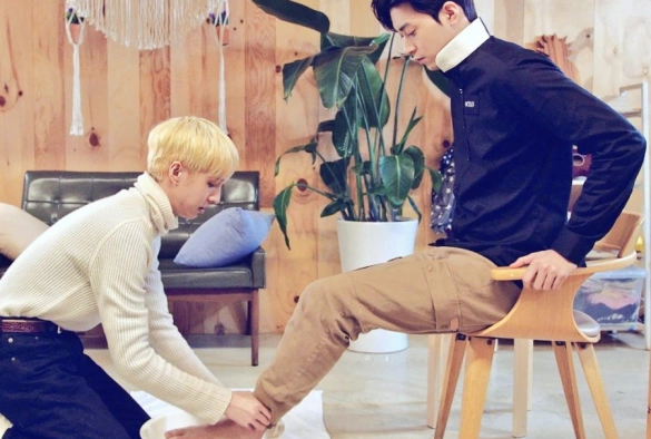 Кадр из дорамы Океан как я