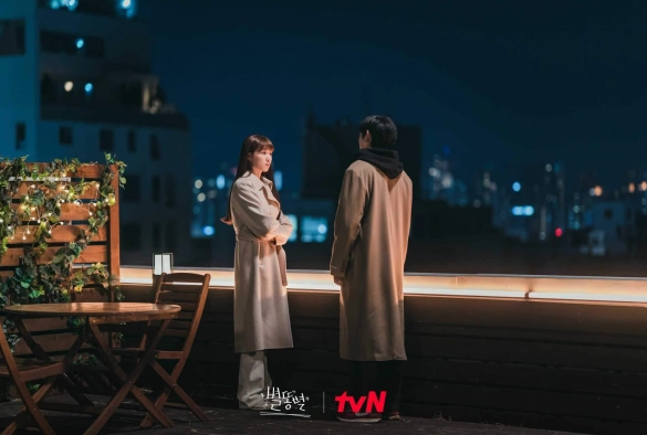 Кадр из дорамы Падающая звезда