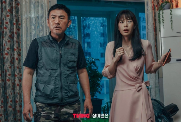 Кадр из дорамы Особняк