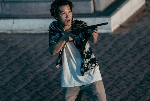 Кадр из дорамы Особняк