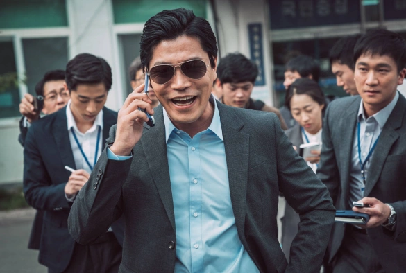 Кадр из дорамы Криминальный город