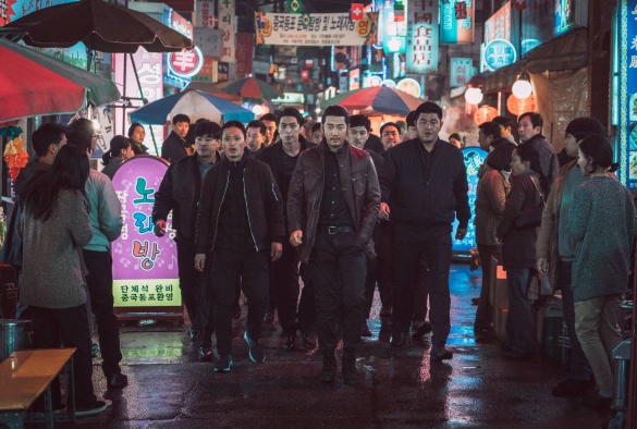 Кадр из дорамы Криминальный город