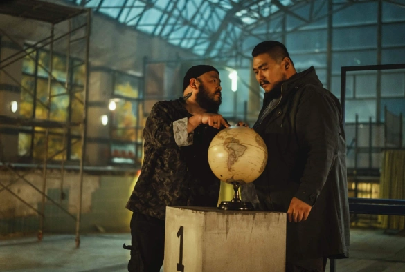 Кадр из дорамы Бумажный дом: Корея (1 часть)