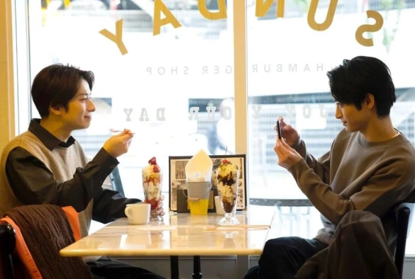 Кадр из дорамы Старомодный кекс