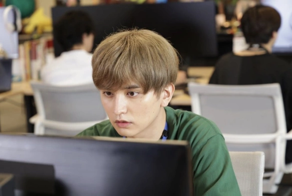 Кадр из дорамы Сэмпай, я определенно влюблен!