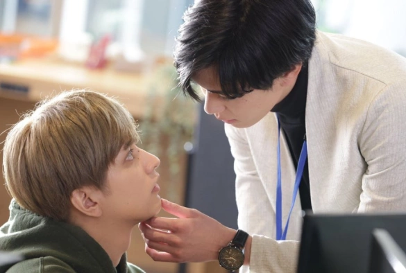 Кадр из дорамы Сэмпай, я определенно влюблен!