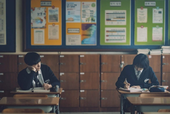 Кадр из дорамы Абсолютное оружие Элис