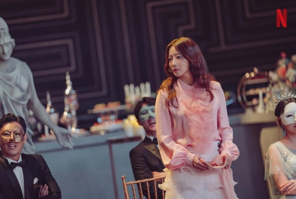 Кадр из дорамы Невеста в чёрном