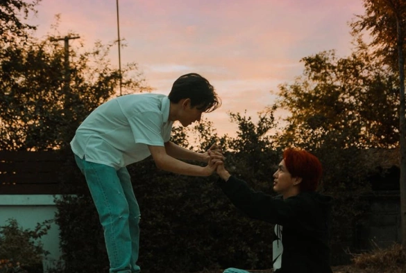 Кадр из дорамы Мелодия кофе