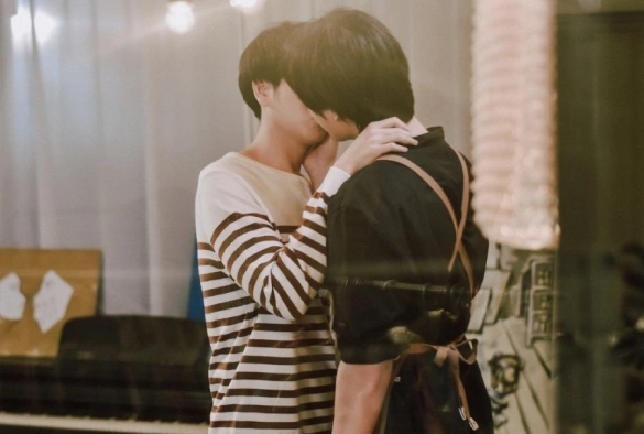 Кадр из дорамы Мелодия кофе