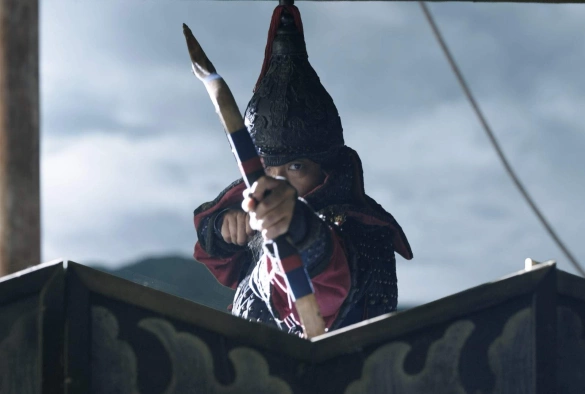 Кадр из дорамы Битва у острова Хансан