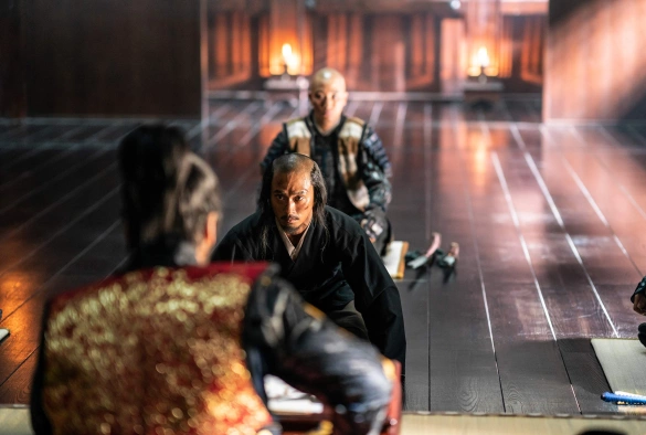 Кадр из дорамы Битва у острова Хансан