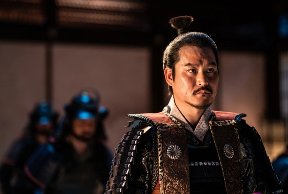 Кадр из дорамы Битва у острова Хансан