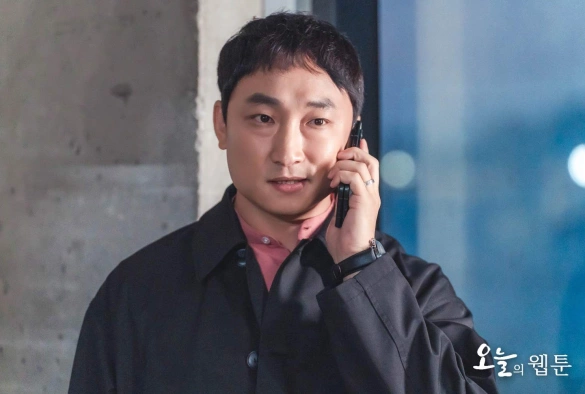 Кадр из дорамы Сегодняшний вебтун