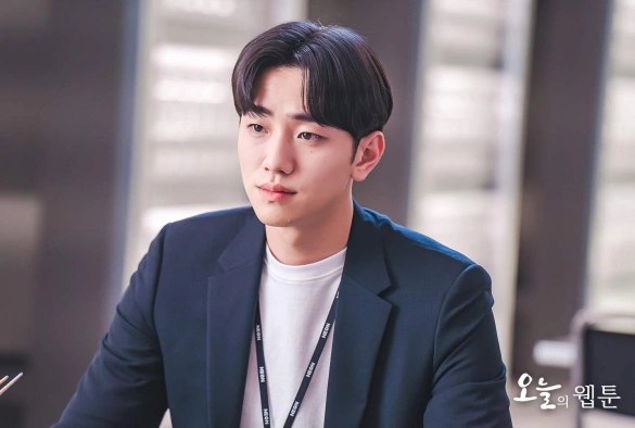 Кадр из дорамы Сегодняшний вебтун