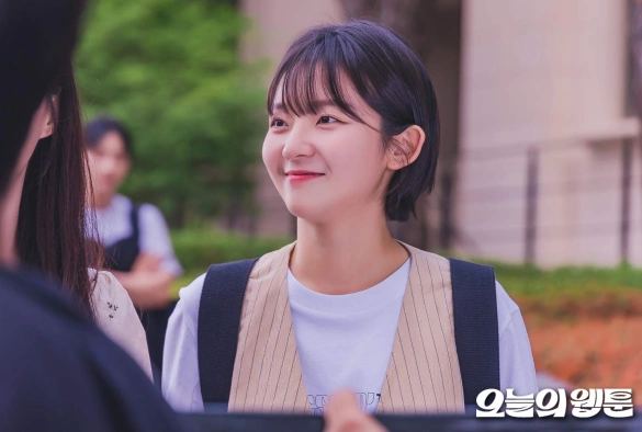 Кадр из дорамы Сегодняшний вебтун