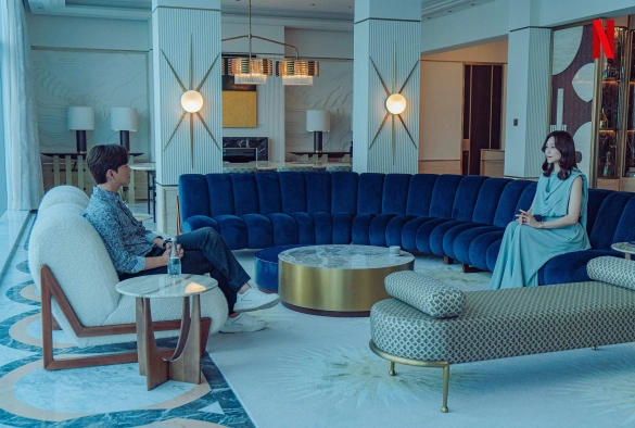 Кадр из дорамы Невеста в чёрном