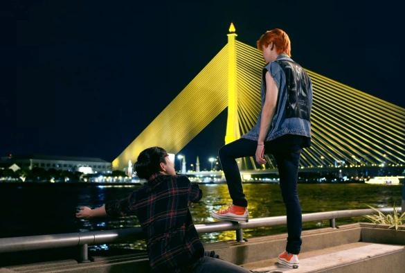 Кадр из дорамы Атхит — это я