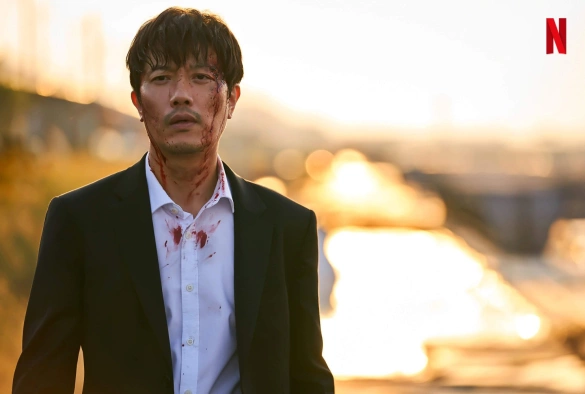 Кадр из дорамы Образцовая семья