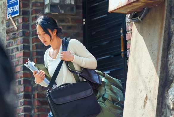 Кадр из дорамы Образцовая семья