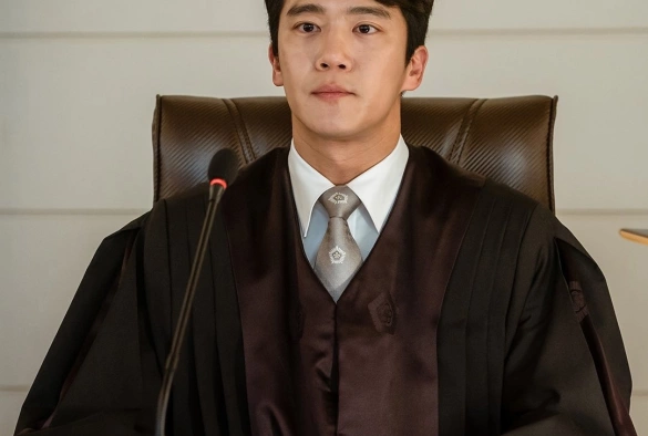 Кадр из дорамы Слепой