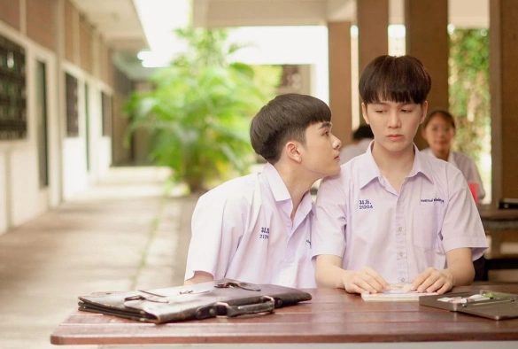 Кадр из дорамы Мои только 12%