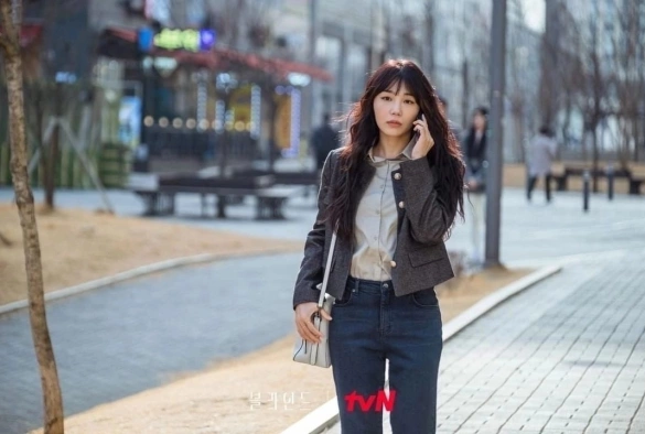 Кадр из дорамы Слепой