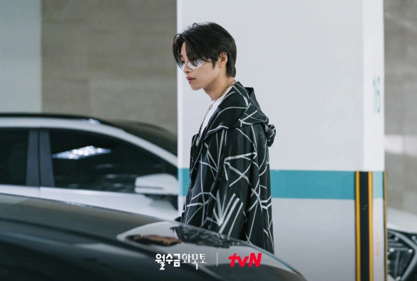 Кадр из дорамы Любовь по контракту