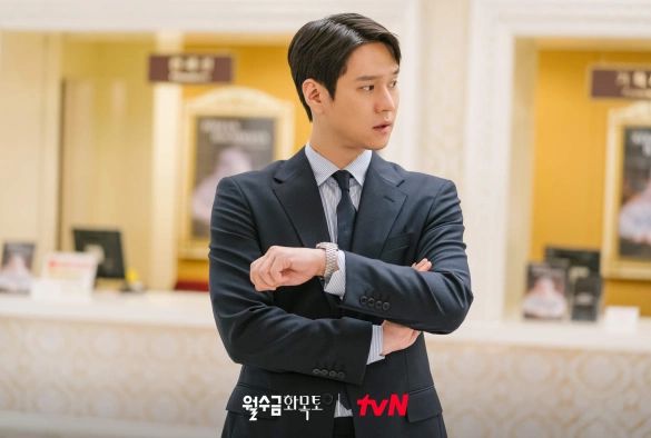 Кадр из дорамы Любовь по контракту