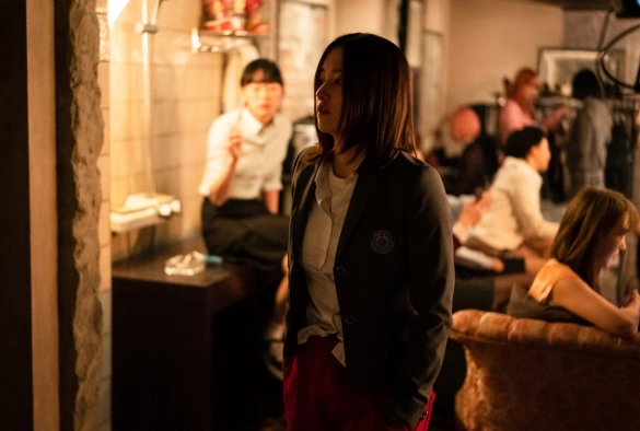 Кадр из дорамы Торг