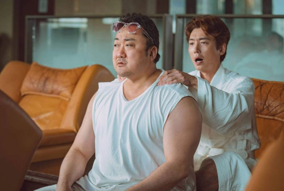 Кадр из дорамы Мужики из пластической хирургии