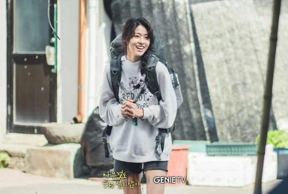 Кадр из дорамы Я ничего не хочу делать