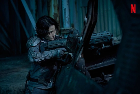 Кадр из дорамы Чон-И