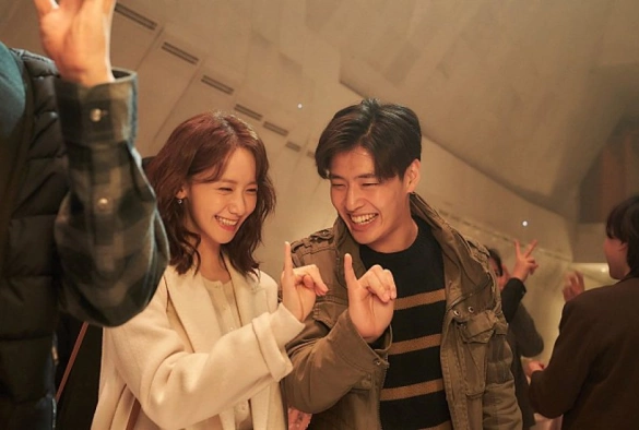 Кадр из дорамы Счастливого Нового года