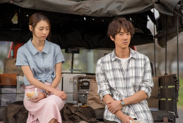 Кадр из дорамы Новогодний блюз