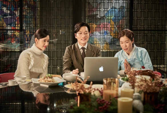 Кадр из дорамы Новогодний блюз