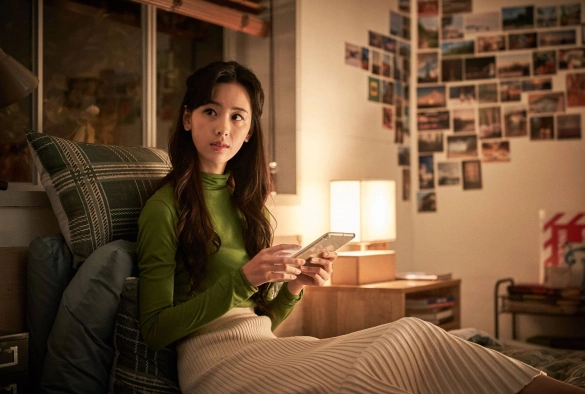 Кадр из дорамы Новогодний блюз