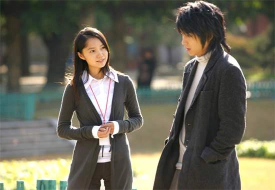 Кадр из дорамы Первый снег