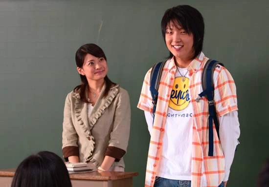 Кадр из дорамы Первый снег